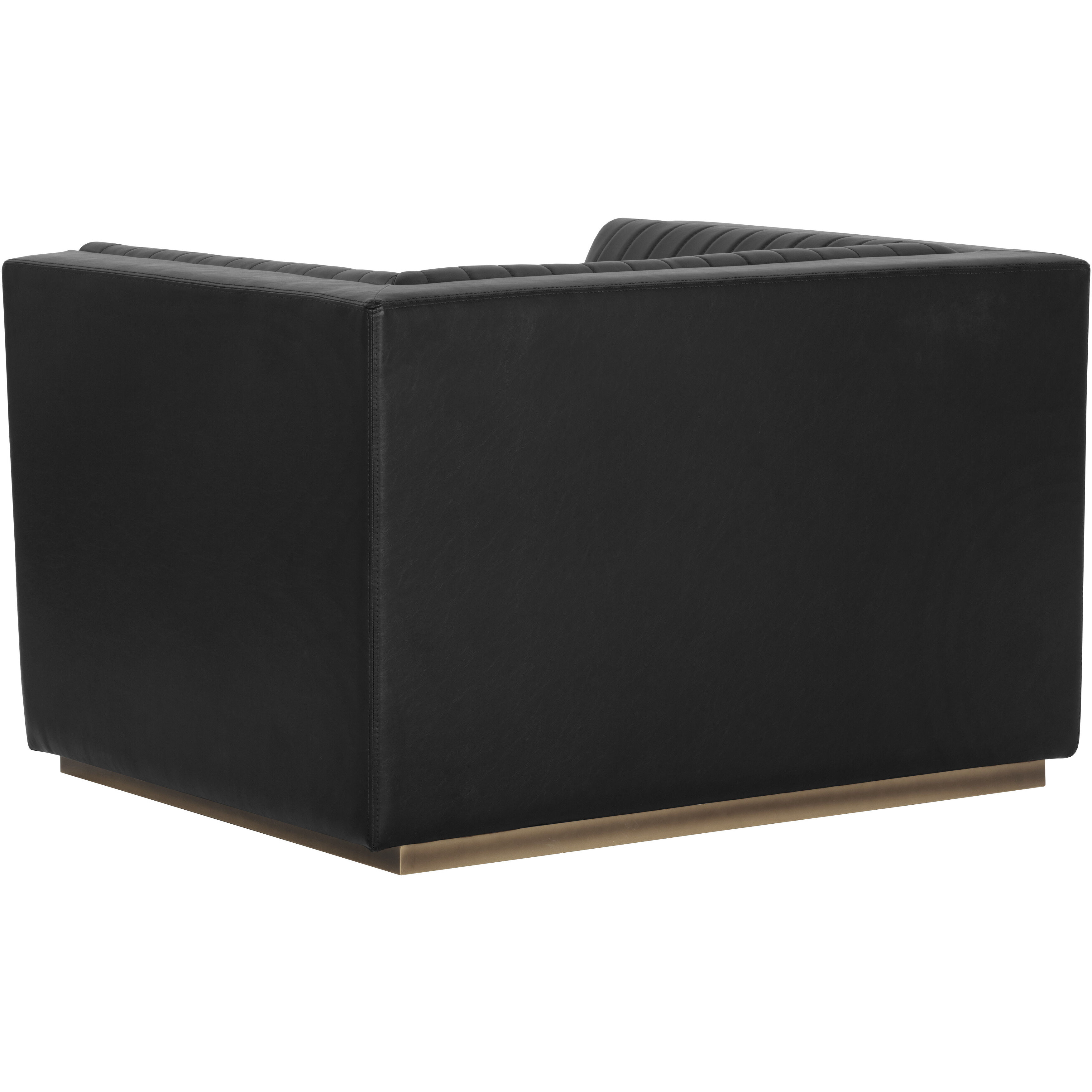 Bradley Vintage Black Armchair